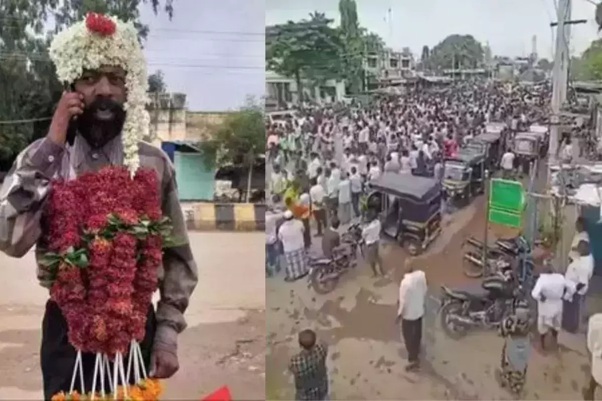 ഒരു രൂപ മാത്രം ഭിക്ഷ വാങ്ങി, ആർക്കും ശല്യമില്ലാതെ ജീവിച്ചു; യാചകന്‍റെ മരണാനന്തര ചടങ്ങിനെത്തിയത് ആയിരങ്ങൾ