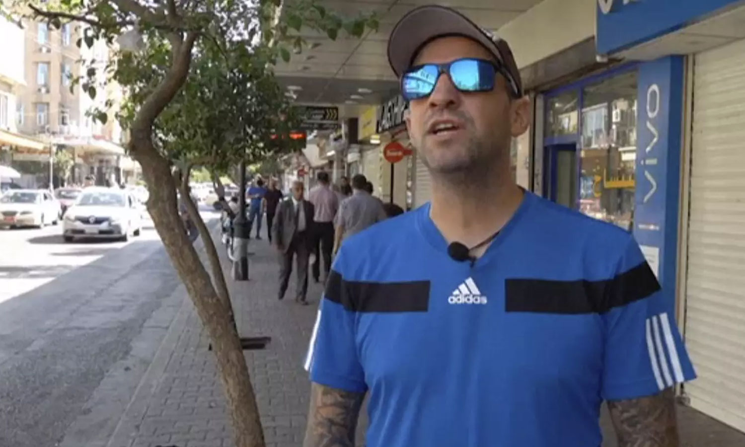 Walking tour to watch the World Cup;  Santiago Sanchez arrested in Iran