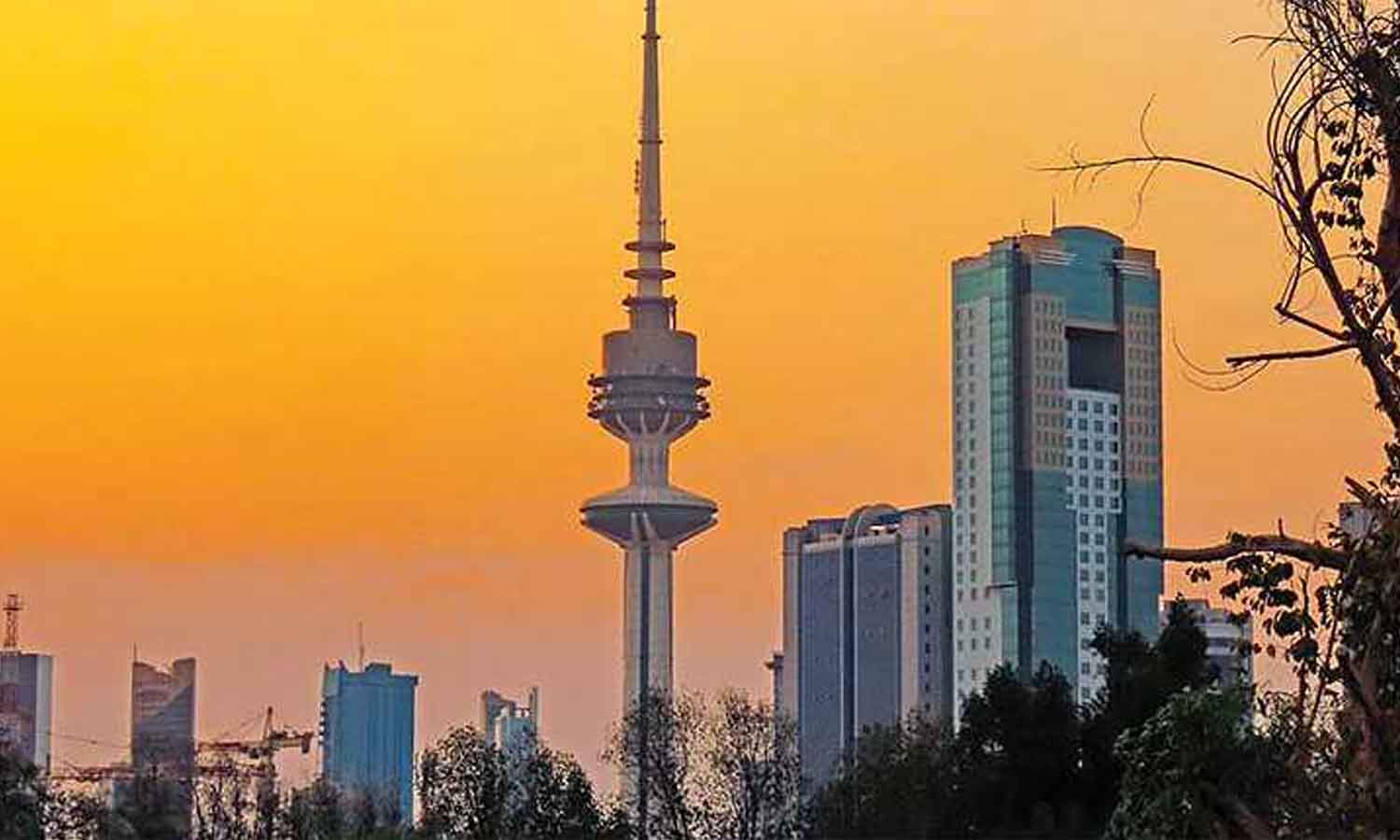 The restaurant opens atop the Kuwait Liberation Tower