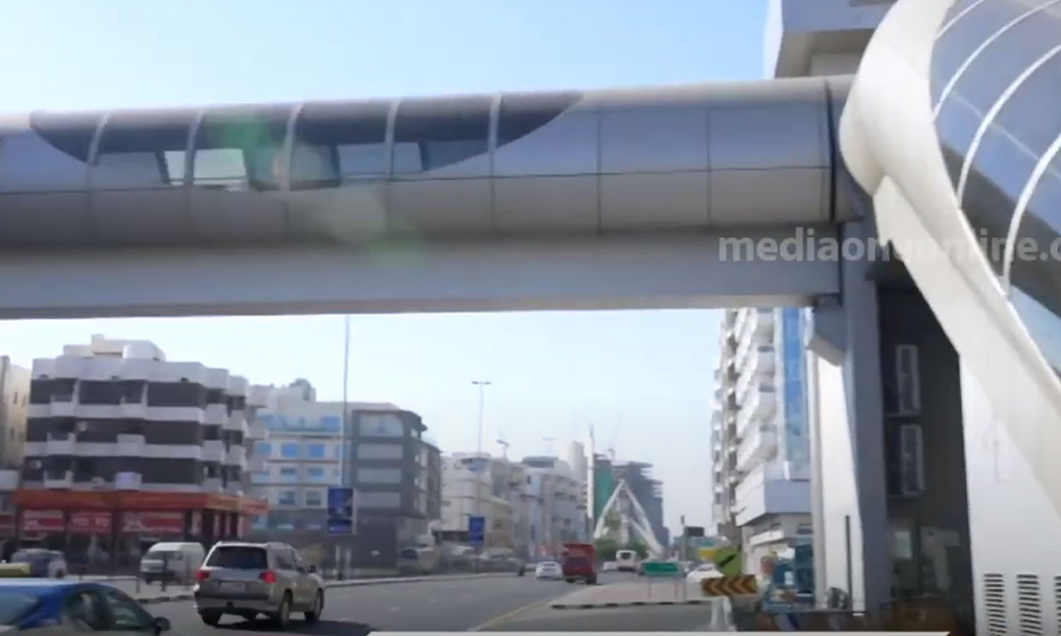 Pedestrian bridges in Dubai have been repaired