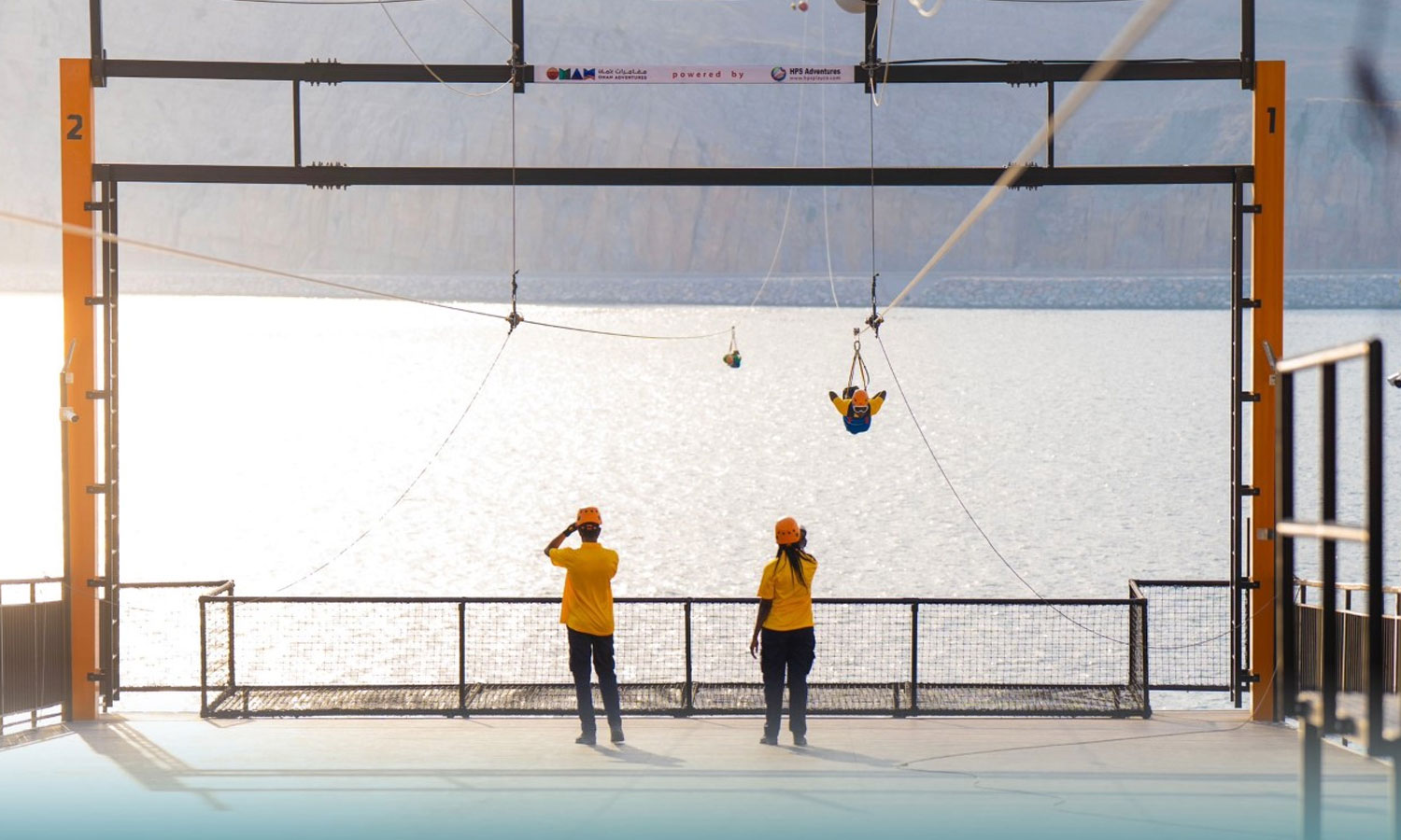 “Oman’s Zipline Adventure: The World’s Longest Over Water”