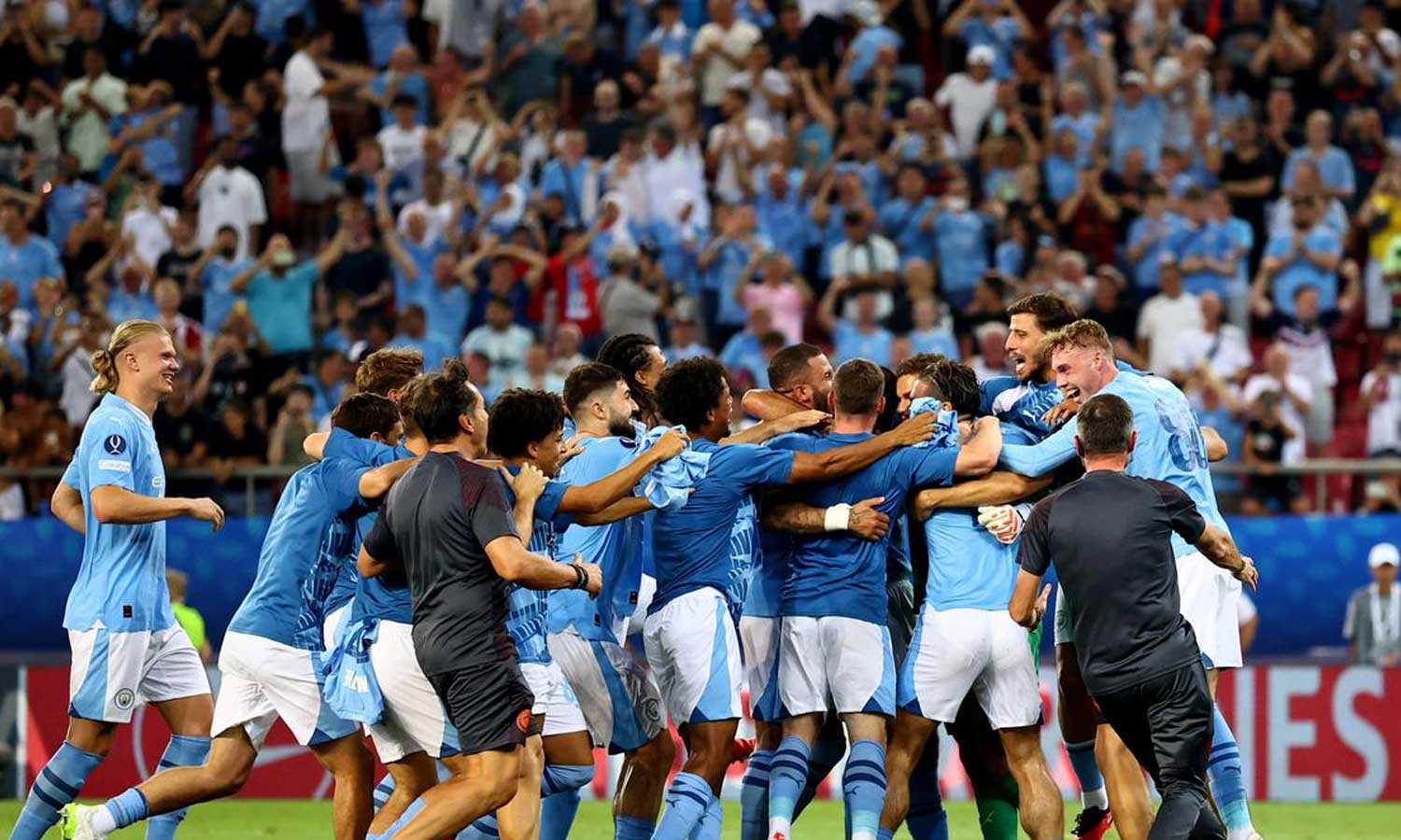 Manchester City Wins First UEFA Super Cup in Penalty Shootout Against Sevilla