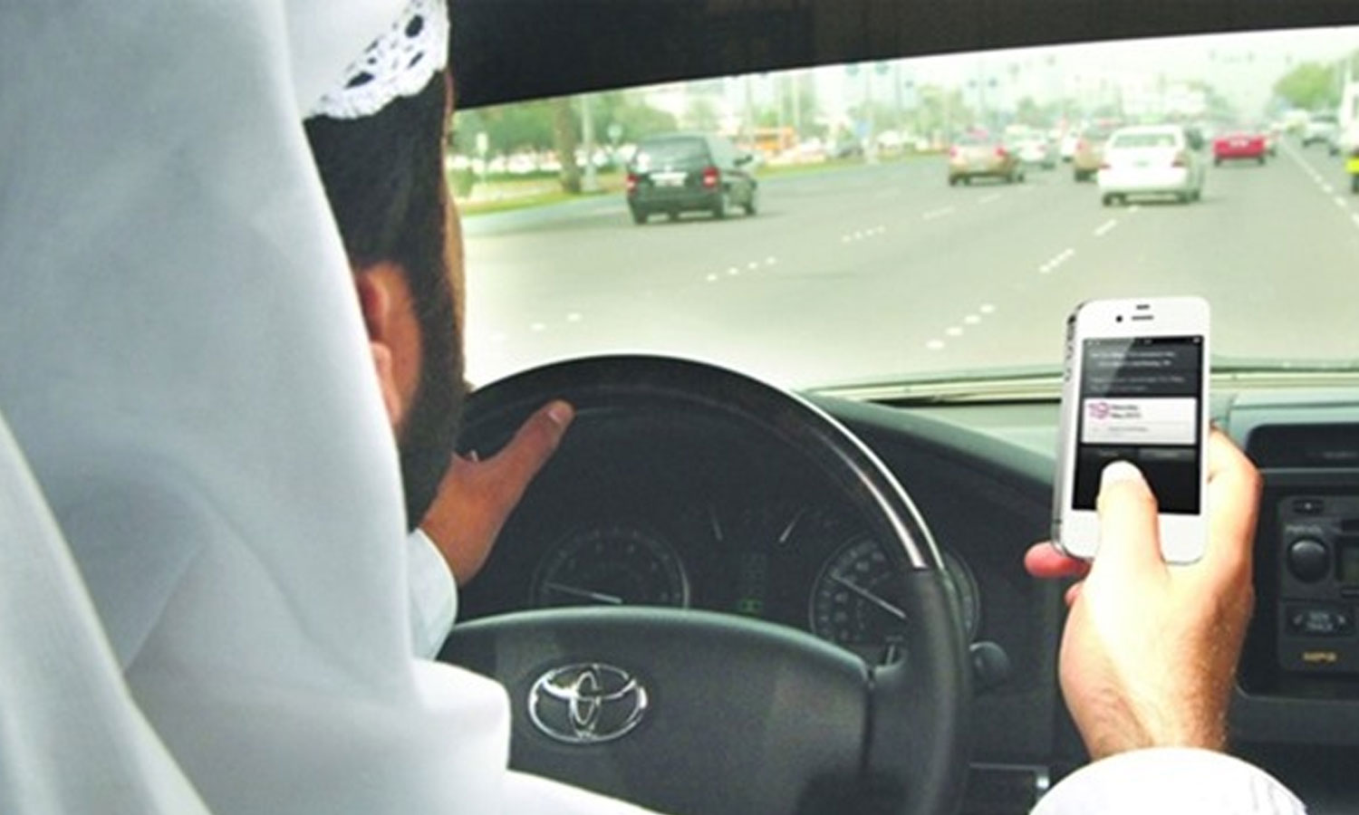 Automated Traffic Radars to Enforce Fines for Mobile Phone Use and Seat Belt Violations in Qatar