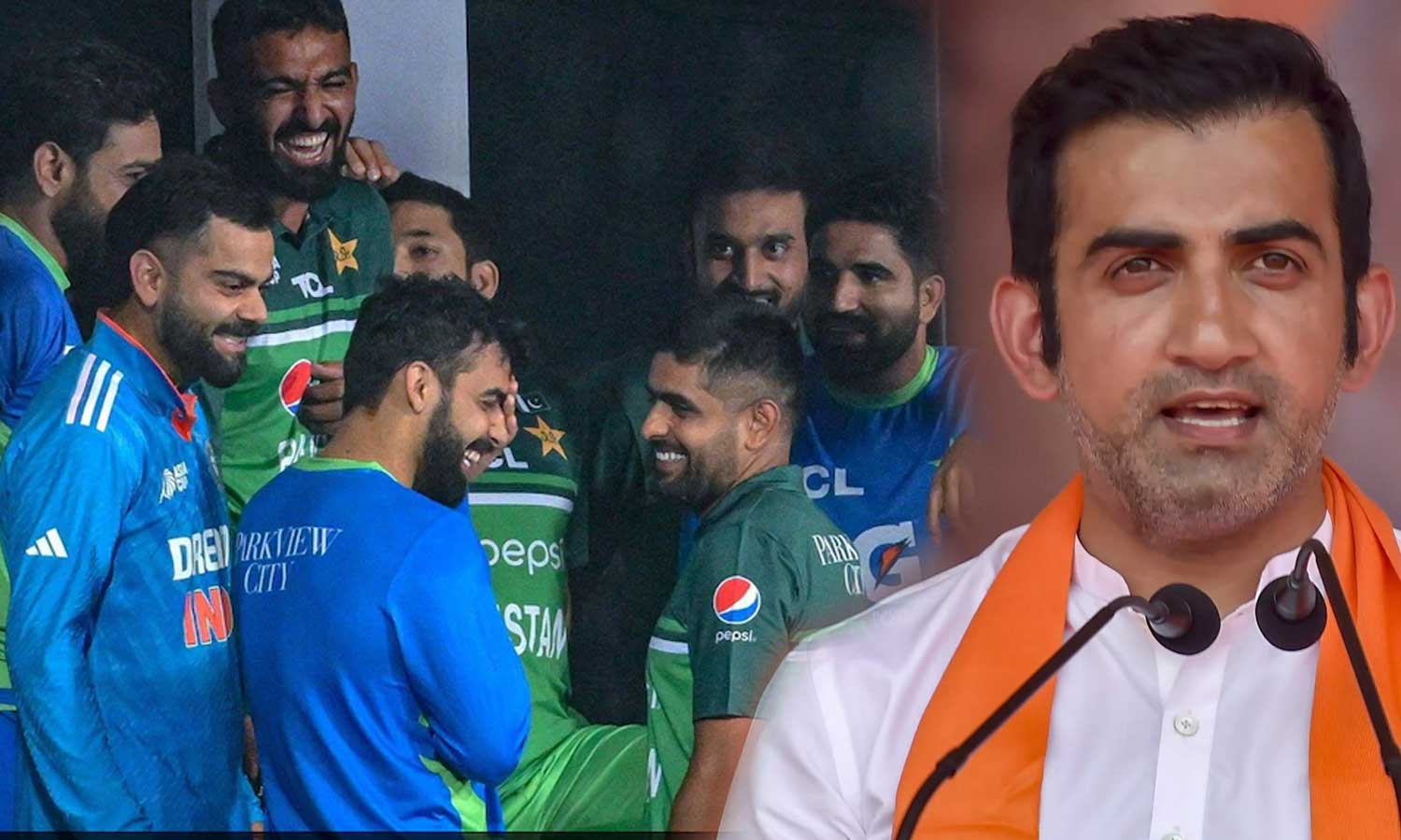 ”Must leave the friendship outside the boundary ropes”: Gautam Gambhir against India-Pakistan players’ camaraderie