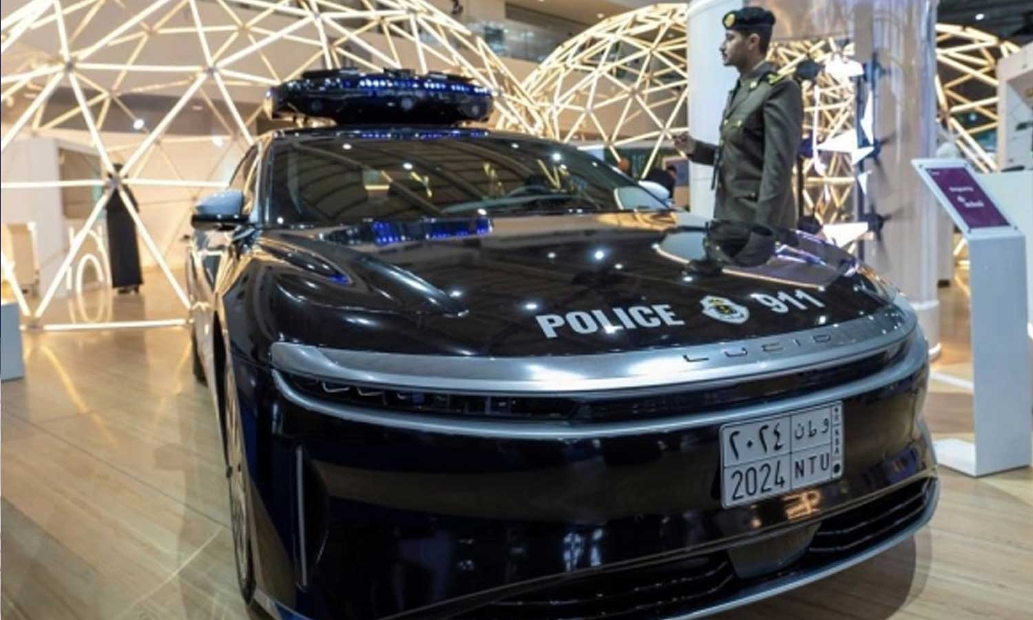 Lucid Motors Launches High-Speed Electric Cars for Saudi Police ...