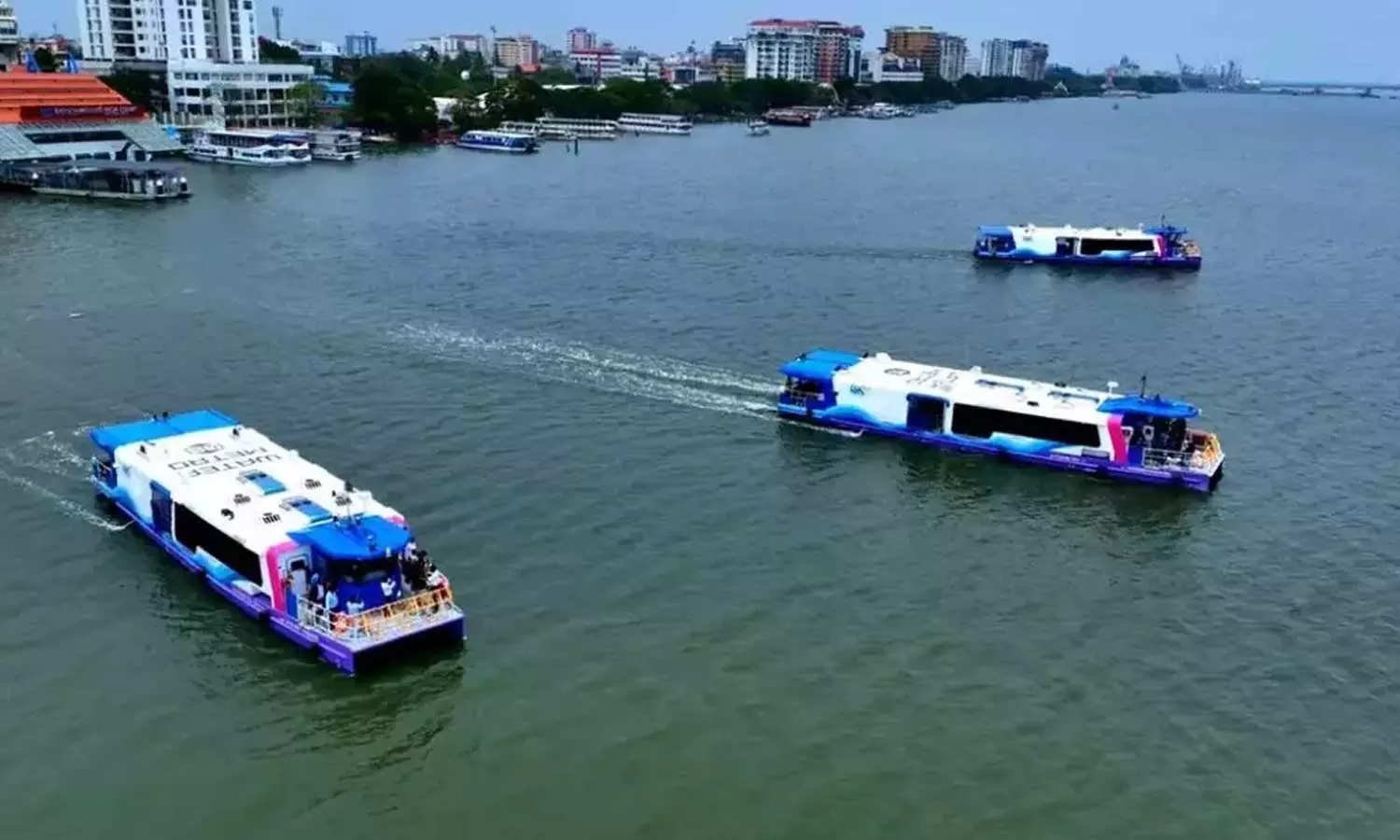 kochi water metro service