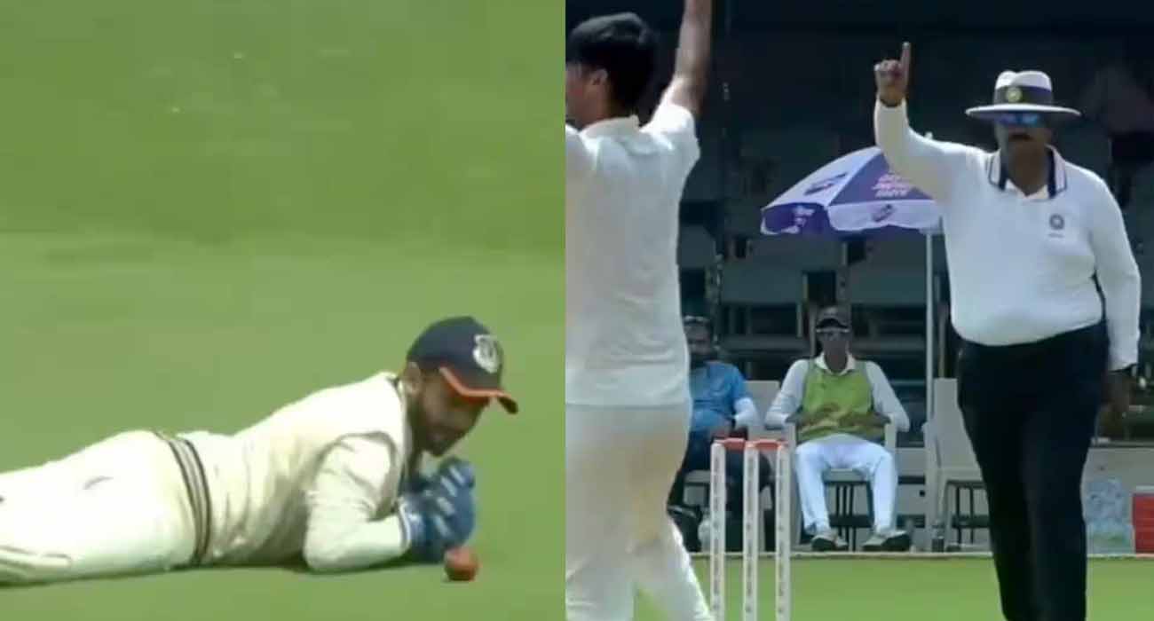 Uproar in CK Naidu Trophy Final as Umpire Gives Out Wicketkeeper Despite Missed Catch: Social Media Outrage and Calls for Umpire Accountability.