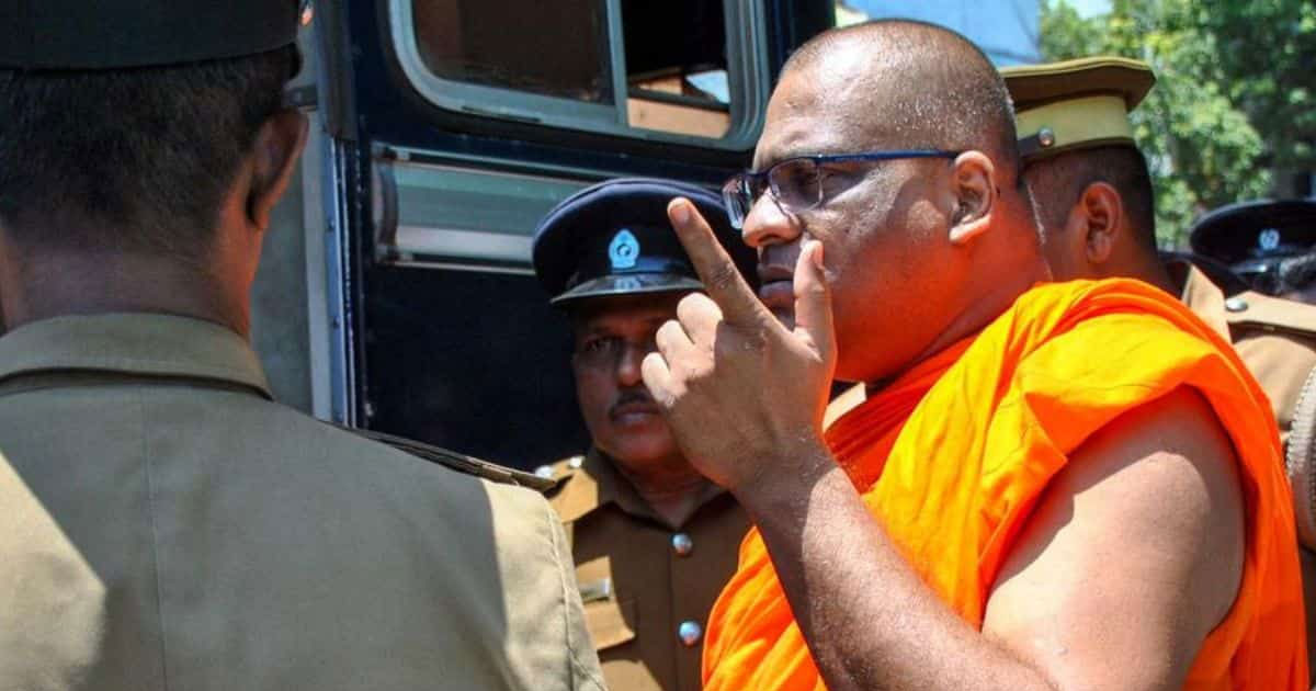 Buddhist Monk Gnanasara Jailed for Insulting Muslims in Sri Lanka