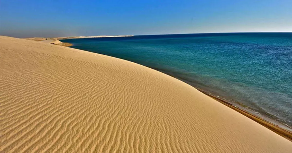 Qatars Inland Sea is among the top 100 beaches in the world