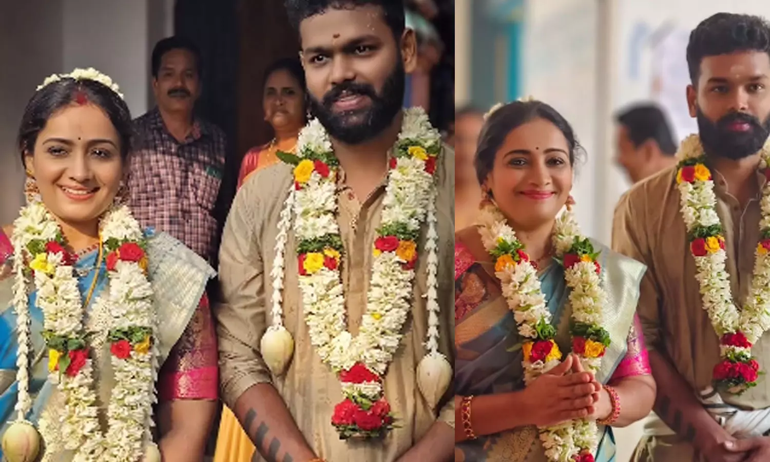 Meera Vasudev tied knot to Cinematographer Vipin