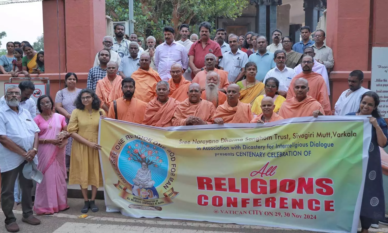 Sivagiri Mutts three-day World Religions Parliament begins at the Vatican today; Pope Francis set to attend