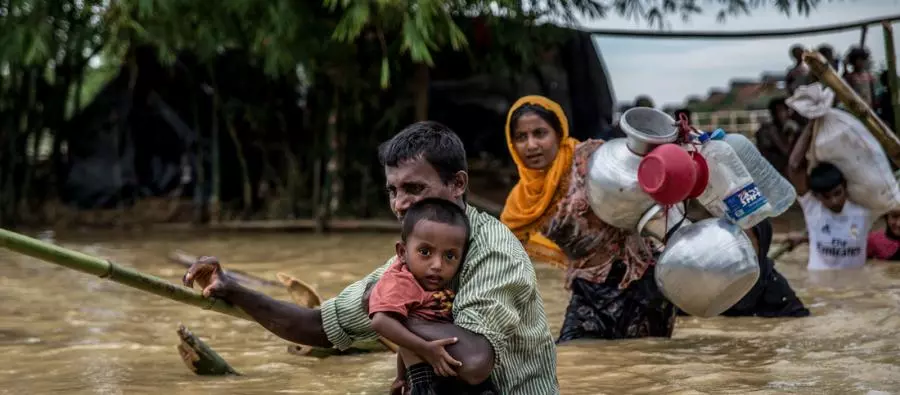 മണ്ണിടിച്ചില്‍, കുടിവെള്ള ക്ഷാമം: ദുരിതജീവിതം തീരാതെ റോഹിങ്ക്യന്‍ അഭയാര്‍ഥികള്‍